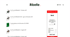 Desktop Screenshot of ilribelle.com